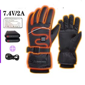 Outdoor Cycling Skiing Electrically Heated Gloves